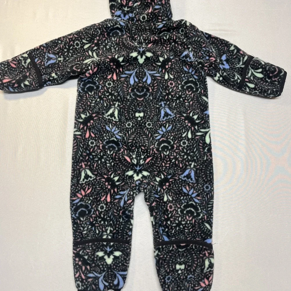 Columbia Baby Snowtop II Bunting Size 6-12 Months Black Floral